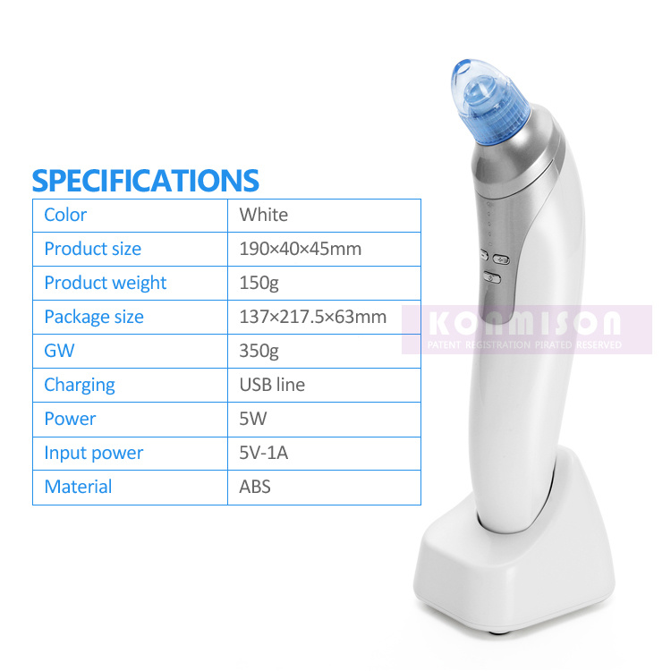 Mini Diamond Dermabrasion Blackhead Removal Machine Blackhead Suction Machine