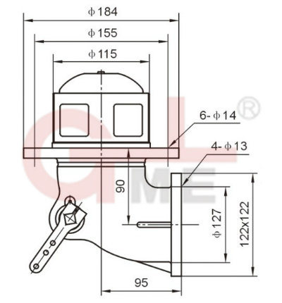 Mechanical Bottom Valve (C804BS-80)