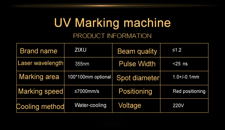 355nm Multifunction ND YAG Laser and UV Laser Marking Machine for Earphone and Metal