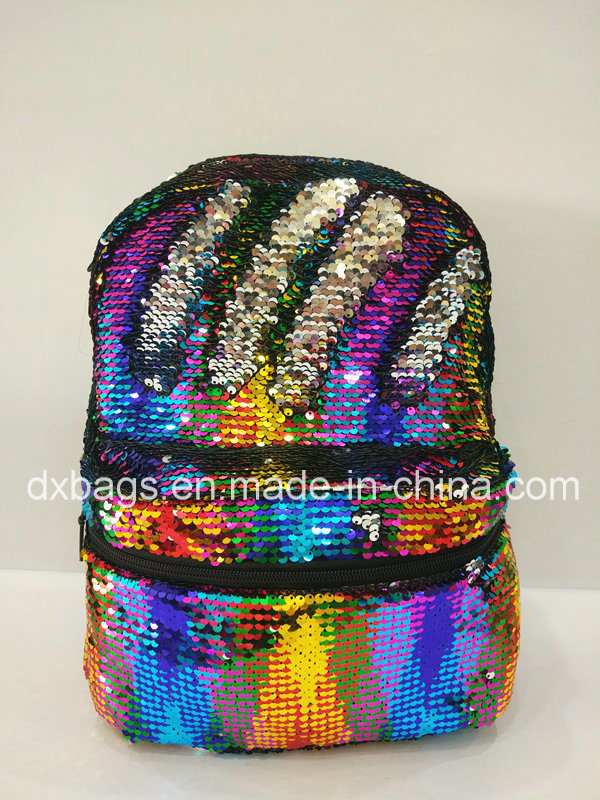 New Double Side Sequin Backpack Bags