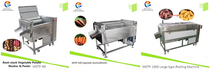 Roots Vegetable Potato Carrot Skin Peeling Machine, Fish Scale Remove Machine