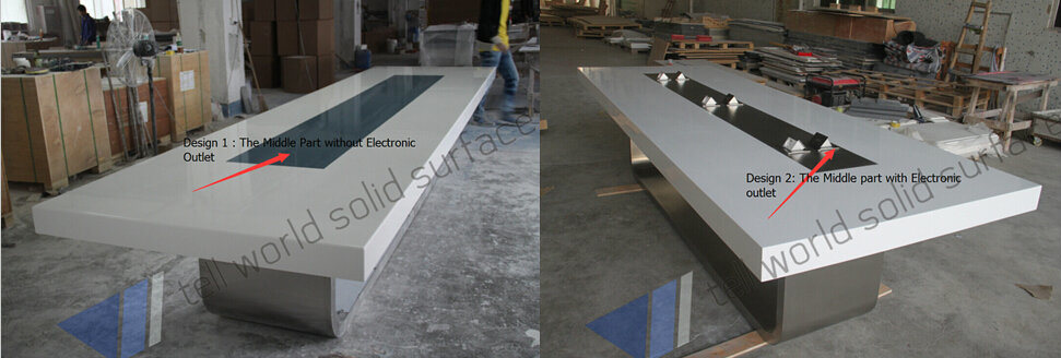Tw Modern Design Commercial Office Conference Table (TW-033)