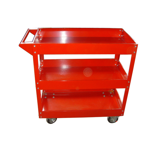 Service Cart with Swivel Wheel Tool Table