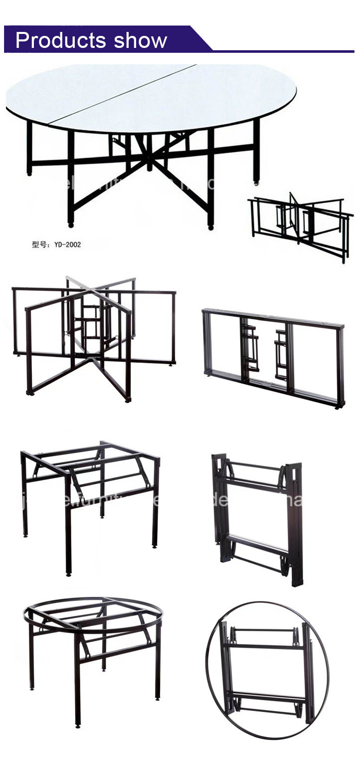 Folding Fireproof Rectangular Conference Wedding Banquet Table