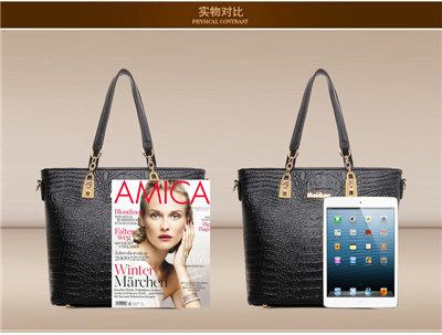 Bw-2024 Wholesale Fashion Crocodile Women Tote Bag Fashion Handbag