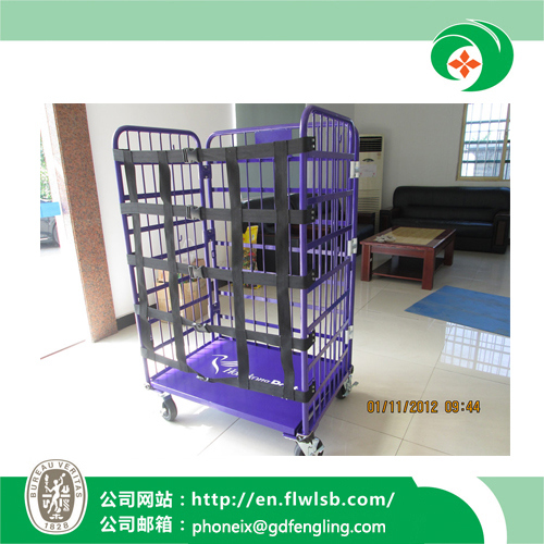 Foldable Metal Logistics Container for Storage Goods with Ce