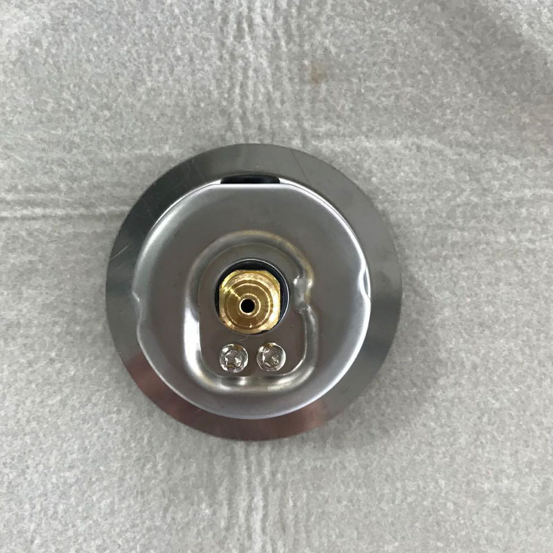 China Made Standard Glycerin Back Mounting Pressure Gauge