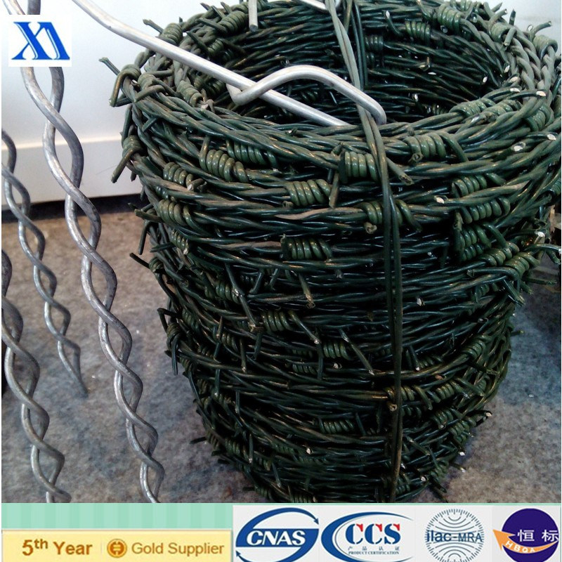 Bwg 14 PVC Coated Barbed Wire Factory