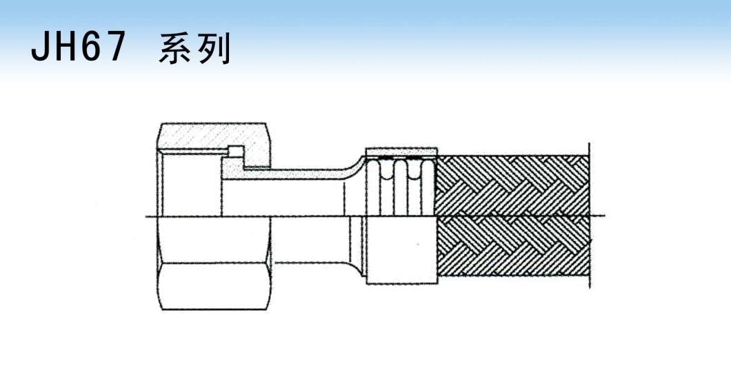 Temperature and High Pressure Stainless Steel Flexible Metal Hose (JH-67)