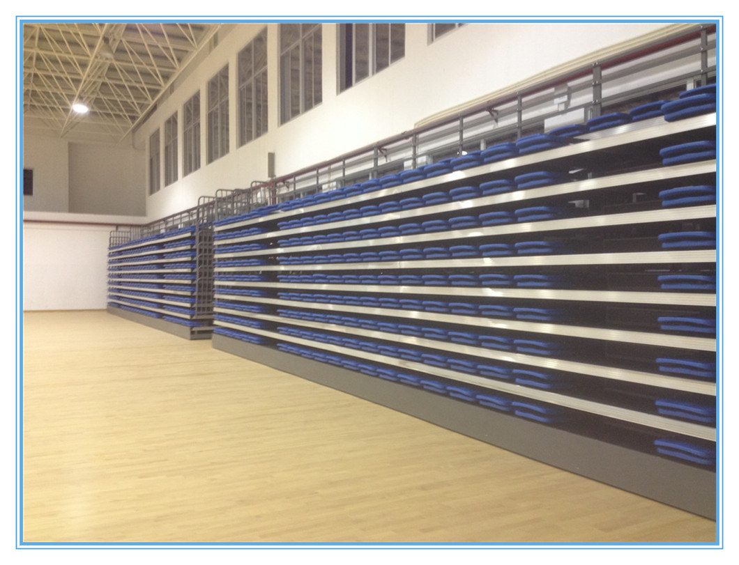 2018 Spectator Telescopic Bleacher Seating Professional Grandstand Bleachers