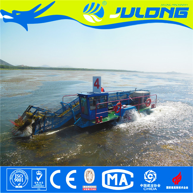 Julong River Weed Cleaning Machinery for Lavender/Floating Algae Harvester