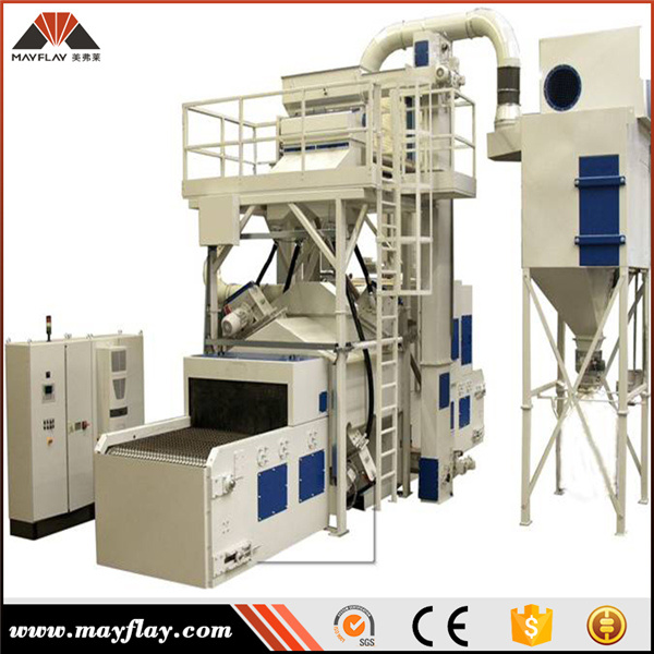 Wire Mesh Belt Shot Blasting Machine, Model: Mnd