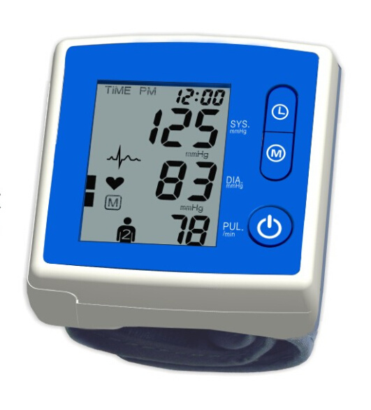 Digital Wrist Blood Pressure Monitor with Blood Pressure Cuff