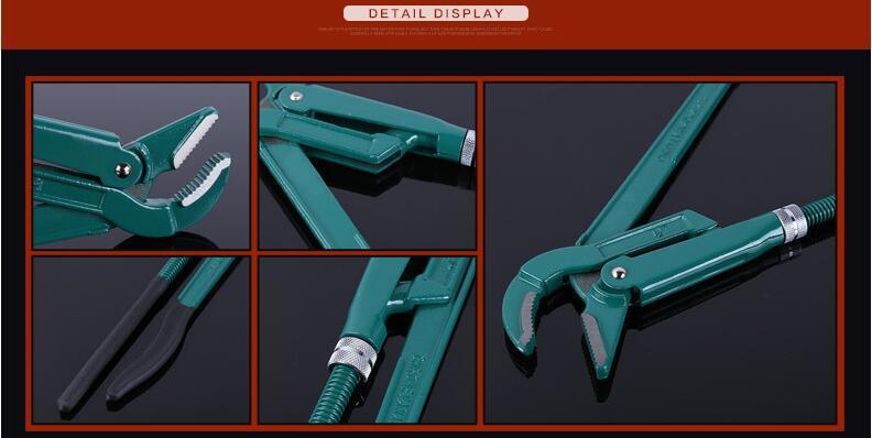 Heavy Duty Quick Pipe Wrench, 45 Degree Eagle-Shaped Pipe Plier