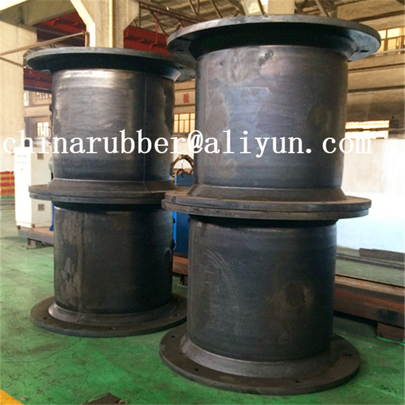 Roller Wheel Type Marine Rubber Fender Drum Rudder Fendering for Dock