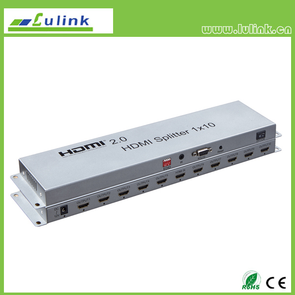 4K HDMI Splitter 1X10 2.0 Version