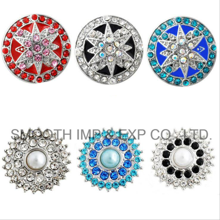 Zinc Alloy Spring Type Button Mix Snap Button Garment Accessories