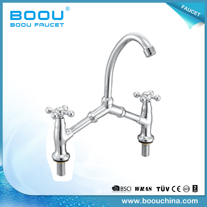 Boou Dual Hole Zinc Basin Faucets