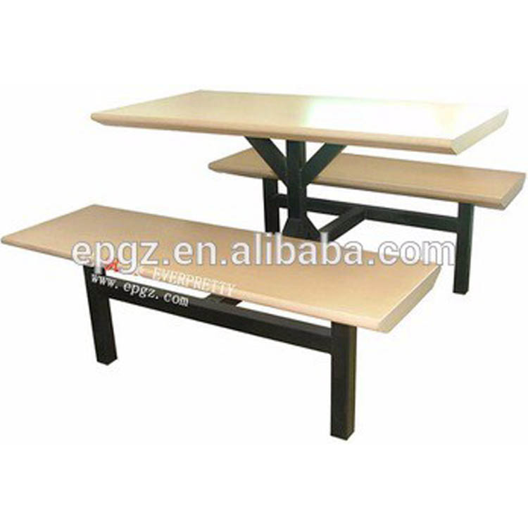 Modern School Canteen Furniture Dining Table & Chair
