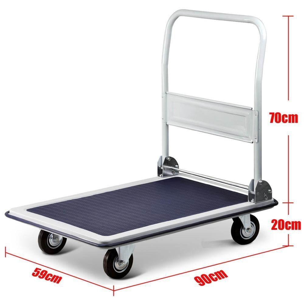 300kg Platform Hand Truck Heavy Duty Industrial Trolleys pH300