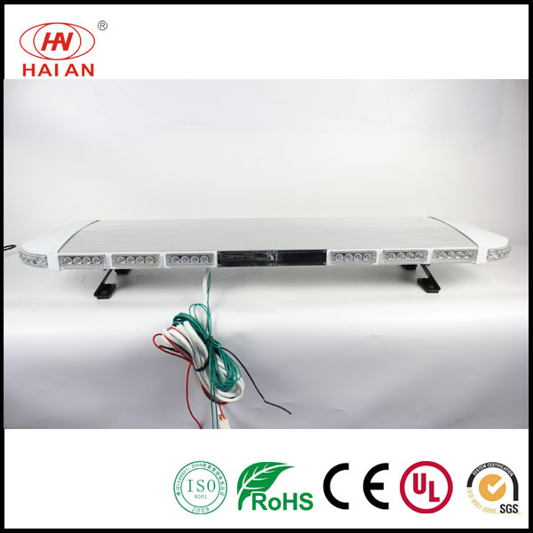 Ultra Thin Amber LED Low-Profile Slim Emergency Lightbar Ambulance Fire Engine Police Car Lightbar Use The Police Car to Open up The Road