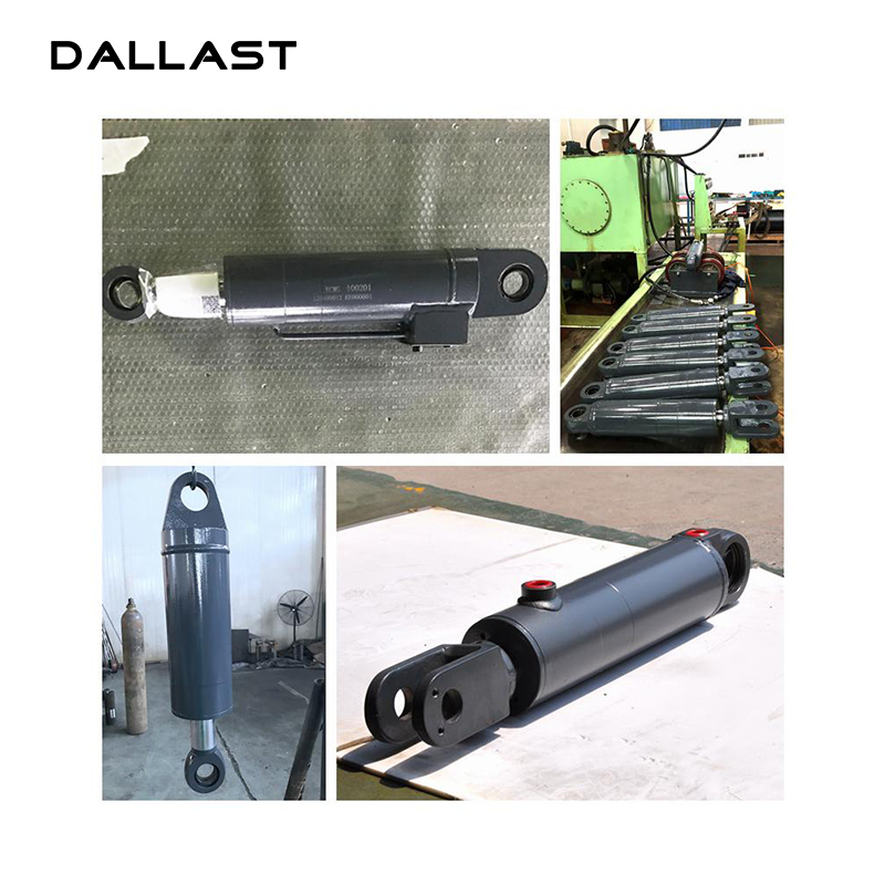Standard Hydraulic Cylinder HCl Series Welded Type Clevis Mounting Cylinders