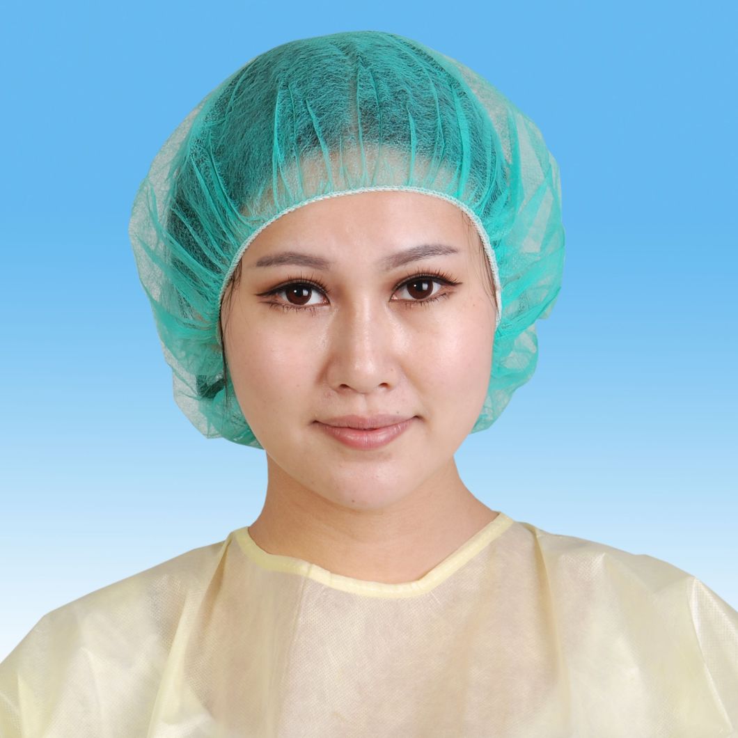 Disposable Surgical Bouffant Cap or Scrub Bouffant Cap