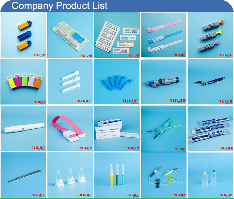 Disposable Medical Plain Vacuum Blood Collection Tube