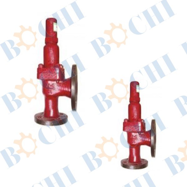 Marine Cast Iron Flanged Angle Type Safety Valve