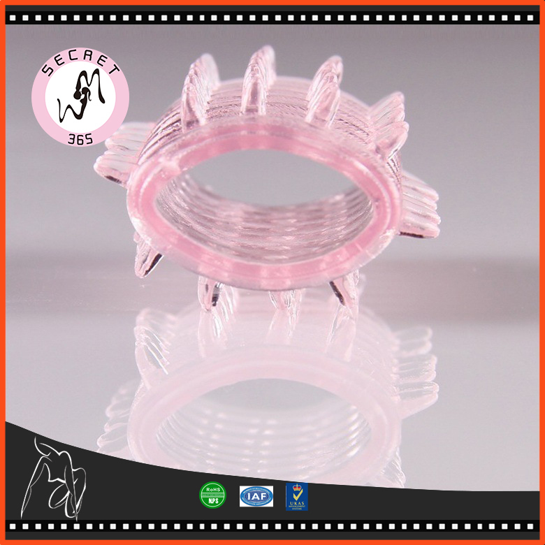 Silicone Crystal Circle Stretchy Delay Penis Rings Cock Ring Great Sexy Toys for Male Adult Sex Products