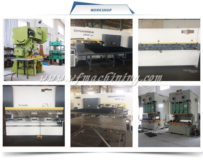 CNC Aluminium Bending/Welding/Cutting/Stamping Part of Metal Plate Press