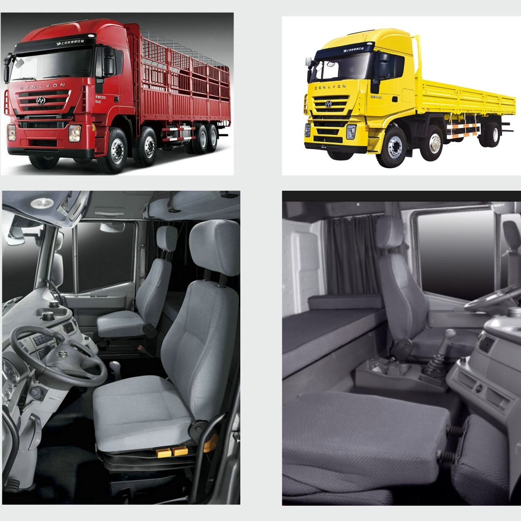 Iveco Hongyan 8X4 Cursor Engine Cargo Lorry /Van Truck