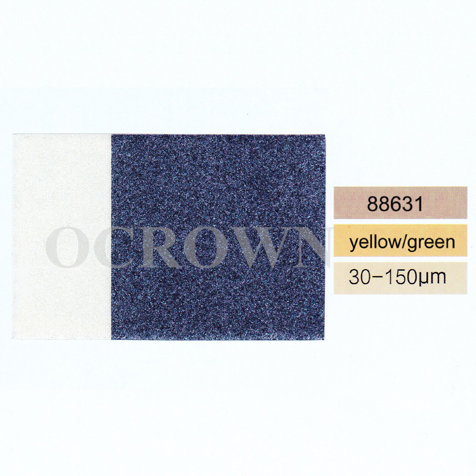 88631 Yellow Green Chameleon Paint Colorshift DIP Pearl Pigment