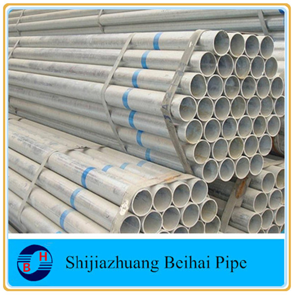 Hot Dipped Galvanized Round Steel Pipe/Gi Pipe Pre Galvanized Steel Pipe Galvanised Tube