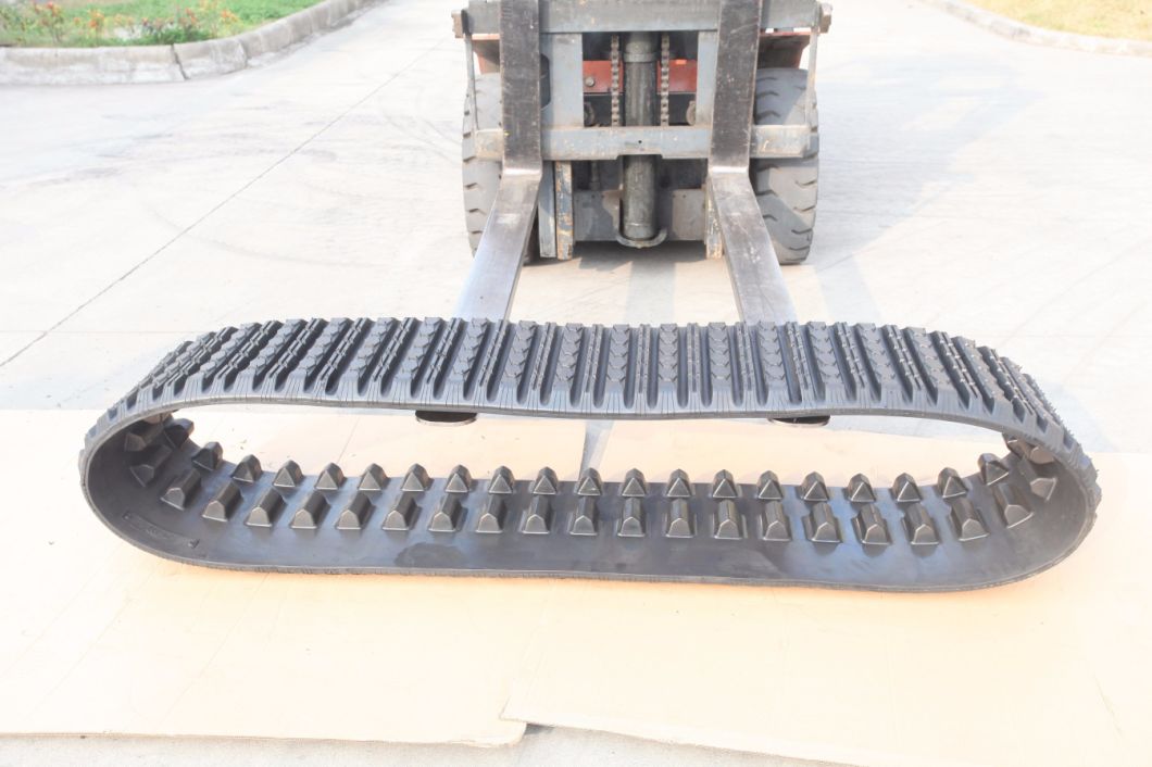 381X101.6X42 All Terrain Vehical Tractor Track Asv Rubber Tracks Crane Track for Terex Caterpillar