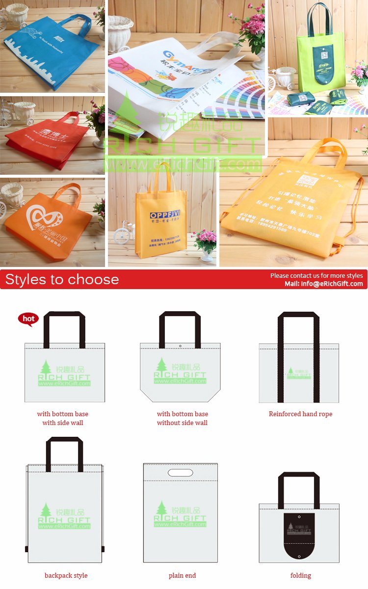 Cheap Custom Promotion Simple Laminated Recycled Plastic Polypropylene Foldable Eco-Friendly Recyclable Garment Carrier Grocery Tote Non-Woven Shopping Bag