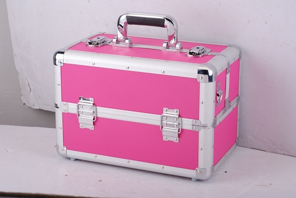 Aluminum Storage Case Compact Cosmetic Case Jewelry Box for Necklace