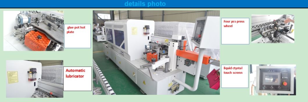 Semi Automatic Tape Edge Banding Machine for Particle Board