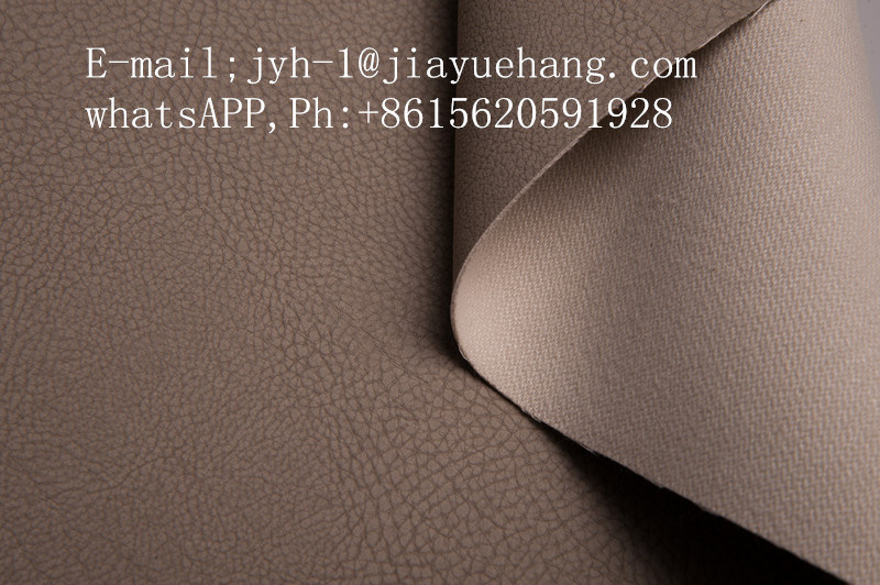 Traditional Style Sofa Top Grade PVC Leather, Embossing PU Leather
