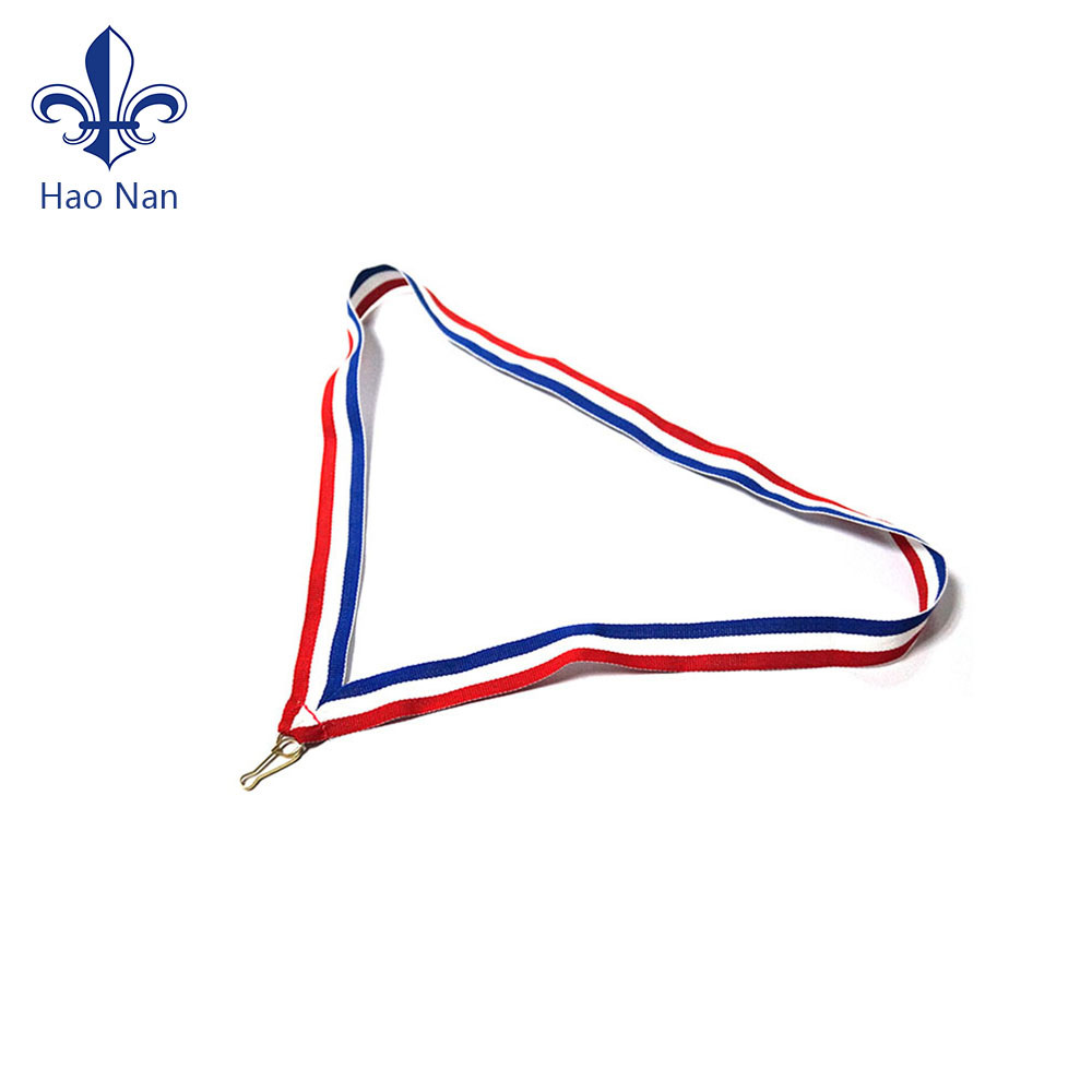 Souvenir Wholesale Custom Colorful Polyester Medal Ribbon