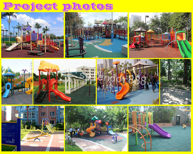 Shockproof Rubber Mats / Kids Playgrounds / Cheap Flooring