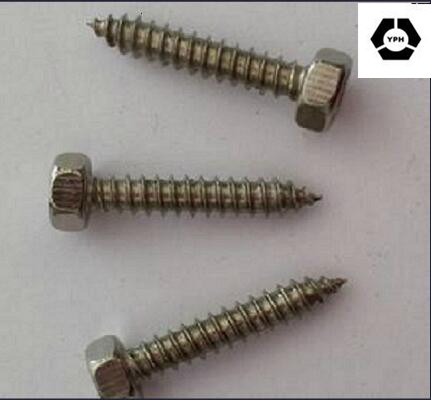 DIN 7976 Stainless Steel Hex Head Self Tapping Screw