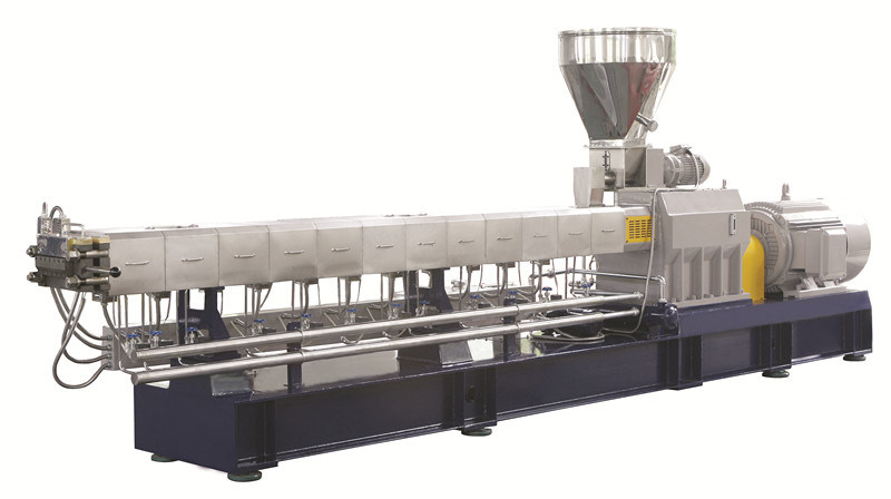 CE PA+Glass Fiber Plastic Twin Screw Extruder for Compounds