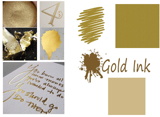 Good Quality Food Grade Metallic Gold Ink