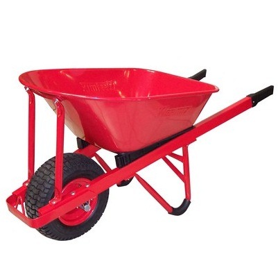 200kg&110L Heavy Duty Wheelbarrow with Wooden Handle (WH8805)