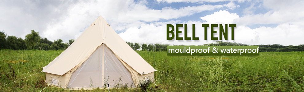 Outdoor Camping Canvas Bell Tent for Sale