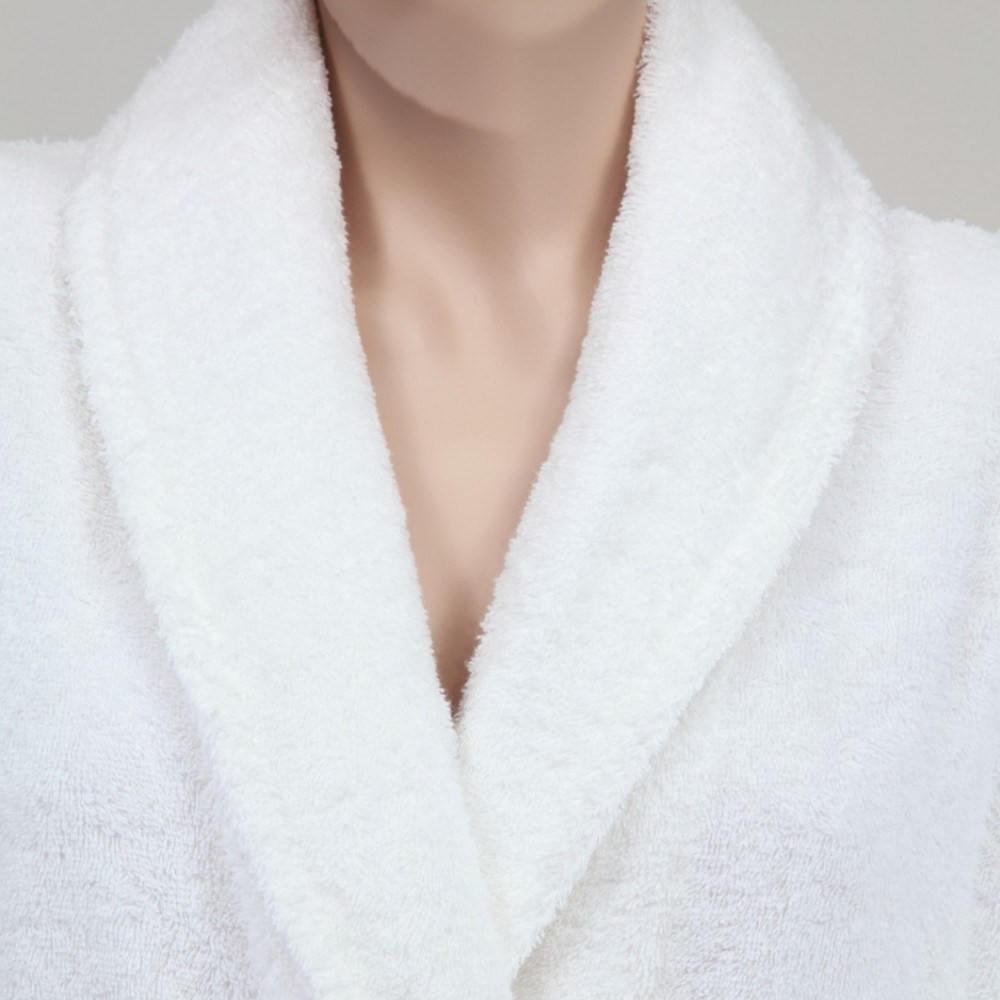 Factory Wholesale Cotton Terry Cloth Bathrobe for Hotel and SPA