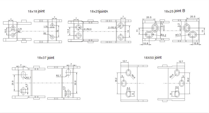 18 Series Protective Drag Chain Wire Carrier