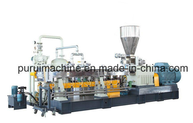 Twin Screw Extrusion Machine for Pet Recycling and Re-Pelletizing