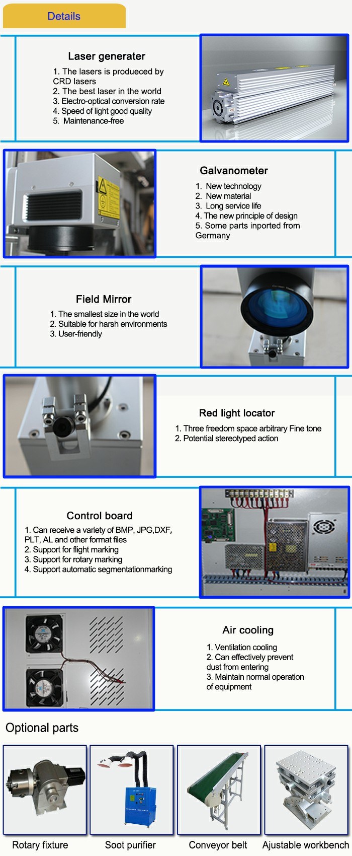 15W 20W 30W 50W Fabric Garment Jeans Wood Acrylic CO2 Laser Marking Machine